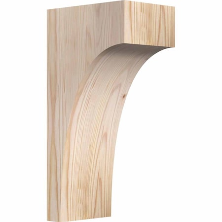 Huntington Smooth Corbel, Douglas Fir, 5 1/2W X 8D X 16H